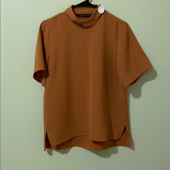 Zara Tops - Zara Mustard Shirt